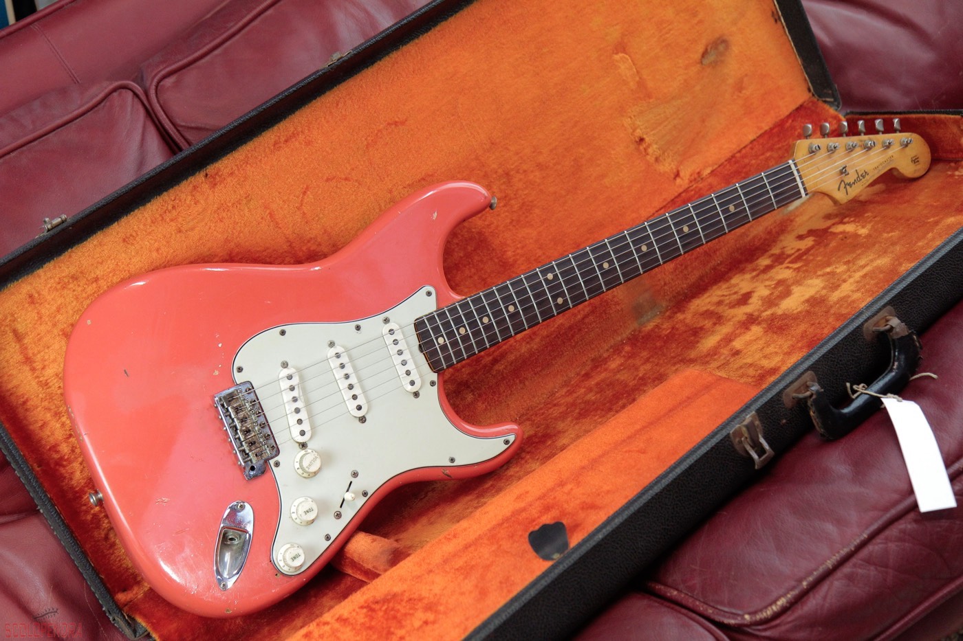 Stratocaster 1962 fiesta red